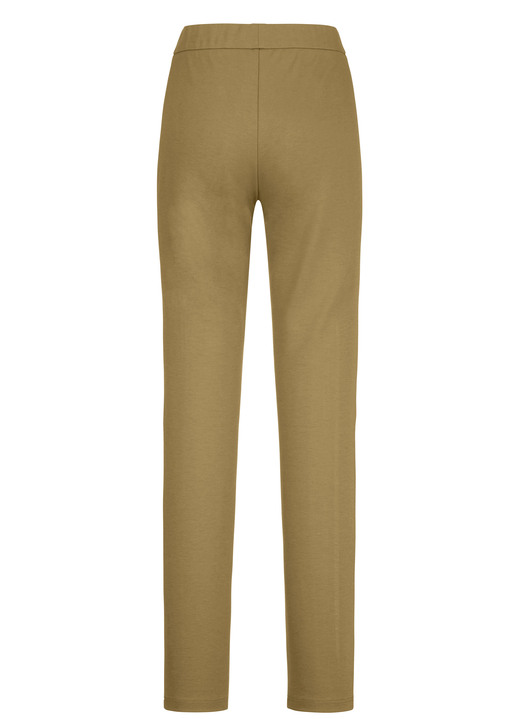 Hosen - Hose mit figurgünstiger Teilungsnaht Ansicht 14 Hosen - Hose mit figurgünstiger Teilungsnaht, in Größe 018 bis 054, in Farbe MOKKABRAUN Ansicht 14