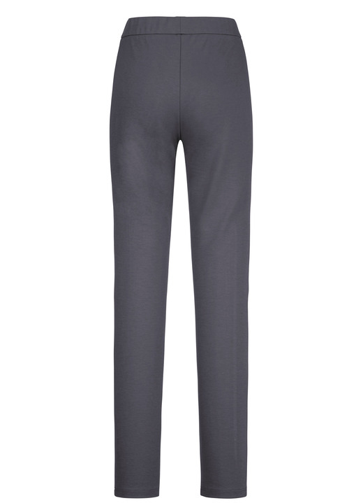 Hosen - Hose mit figurgünstiger Teilungsnaht Ansicht 26 Hosen - Hose mit figurgünstiger Teilungsnaht, in Größe 018 bis 054, in Farbe MITTELGRAU Ansicht 26