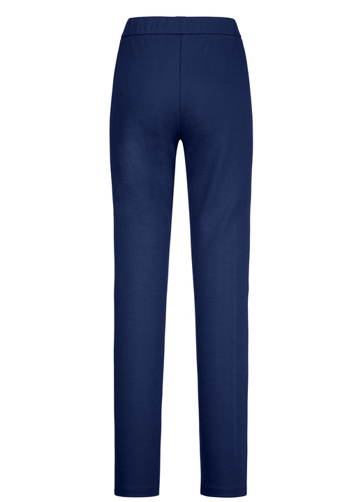 Hosen - Hose mit figurgünstiger Teilungsnaht Ansicht 8 Hosen - Hose mit figurgünstiger Teilungsnaht, in Größe 018 bis 054, in Farbe MITTELGRAU Ansicht 8