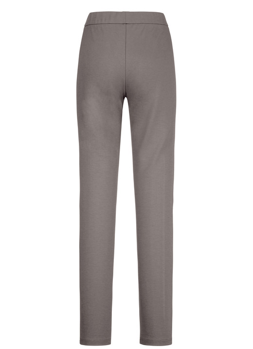 Hosen - Hose mit figurgünstiger Teilungsnaht Ansicht 23 Hosen - Hose mit figurgünstiger Teilungsnaht, in Größe 018 bis 054, in Farbe MITTELGRAU Ansicht 23