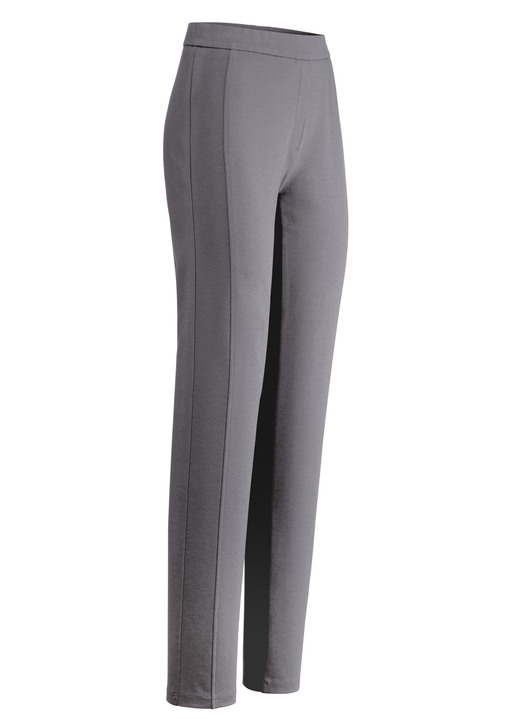 Hosen - Hose mit figurgünstiger Teilungsnaht Ansicht 10 Hosen - Hose mit figurgünstiger Teilungsnaht, in Größe 018 bis 054, in Farbe MOKKABRAUN Ansicht 10