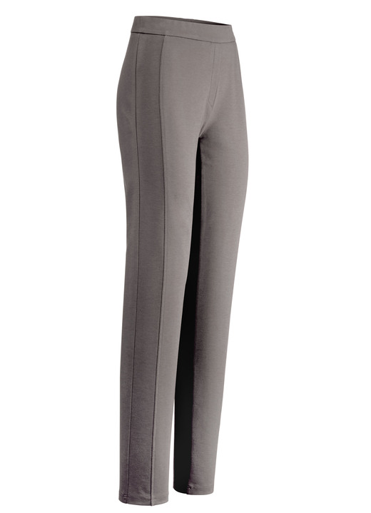 Hosen - Hose mit figurgünstiger Teilungsnaht Ansicht 22 Hosen - Hose mit figurgünstiger Teilungsnaht, in Größe 018 bis 054, in Farbe MITTELGRAU Ansicht 22