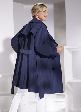 Trenchcoat mit Gürtel in 2 Farben