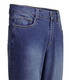 - Jeans in 5-Pocket Form in 3 Farben, in Größe 024 bis 060, in Farbe JEANSBLAU – Farbe JEANSBLAU – Ansicht 2
