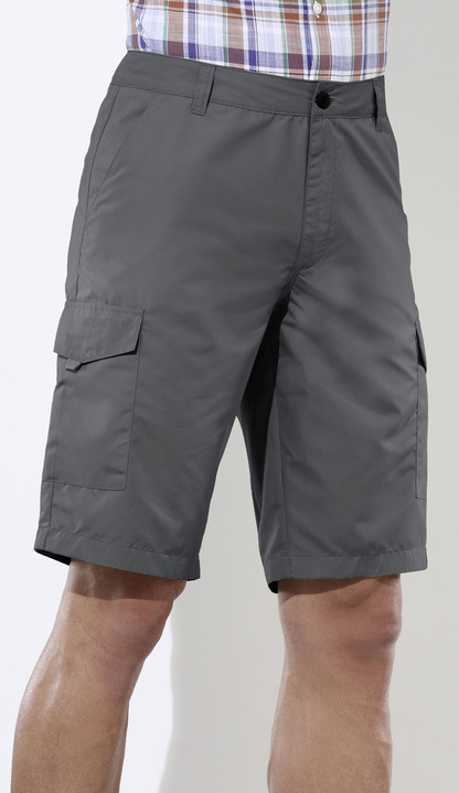 Hosen - Bermudas mit Cargotaschen in 3 Farben Ansicht 8 Hosen - Bermudas mit Cargotaschen in 3 Farben, in Größe 046 bis 058, in Farbe DUNKELBLAU Ansicht 8