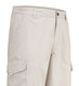 Hosen - Bermudas mit Cargotaschen in 3 Farben – Farbe BEIGE – Ansicht 3 Hosen - Bermudas mit Cargotaschen in 3 Farben, in Größe 046 bis 058, in Farbe DUNKELBLAU – Farbe BEIGE – Ansicht 3