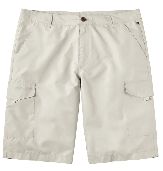 Shorts & Bermudas - Bermudas mit Cargotaschen in 3 Farben, in Größe 046 bis 058, in Farbe BEIGE Ansicht 1