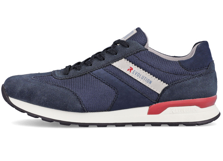 - Rieker Sneaker im sportlichen Design, in Größe 040 bis 047, in Farbe MARINE-GRAU Ansicht 7