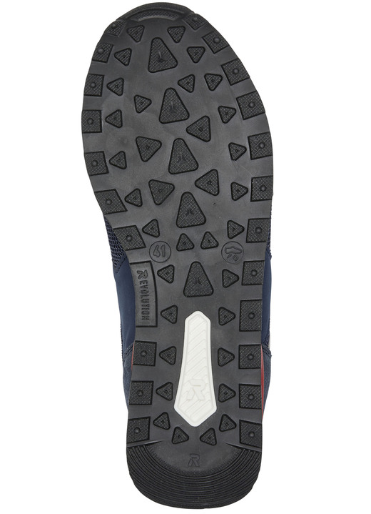 - Rieker Sneaker im sportlichen Design, in Größe 040 bis 047, in Farbe MARINE-GRAU Ansicht 3