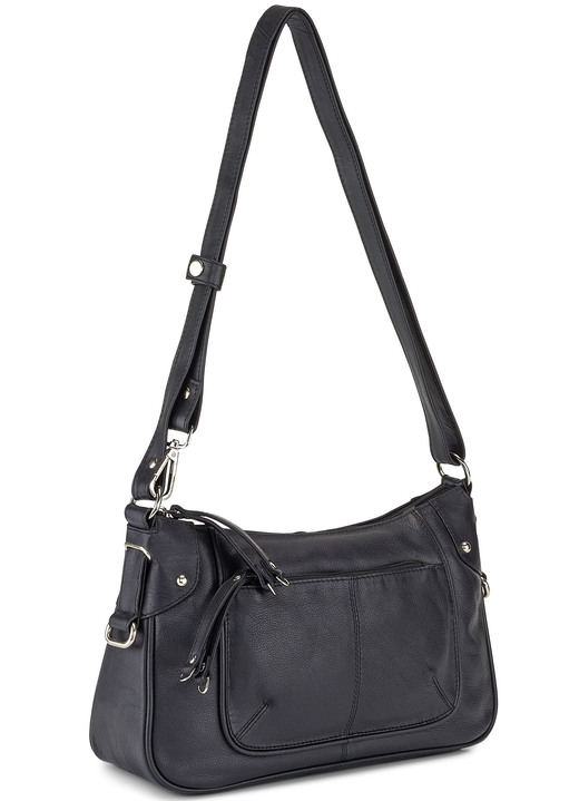 Taschen - Laurina, Tasche, Damen, mit verstellbarem Umhängeriemen, in Farbe SCHWARZ Ansicht 1