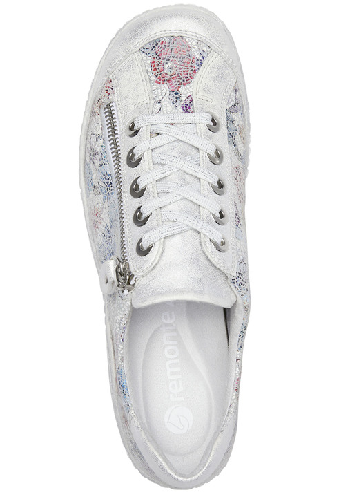 Slipper & Schnürschuhe - Remonte, elegante Damen-Sneaker, Weite G, mit Reißverschluss, in Größe 036 bis 042, in Farbe SILBER-BUNT Ansicht 2