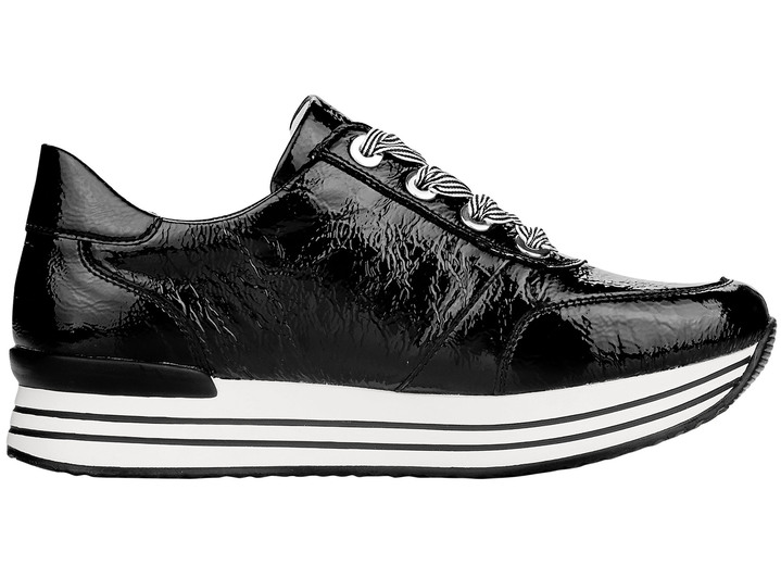 - Remonte Sneaker mit effektvoller Schnürung, in Größe 036 bis 042, in Farbe SCHWARZ Ansicht 9