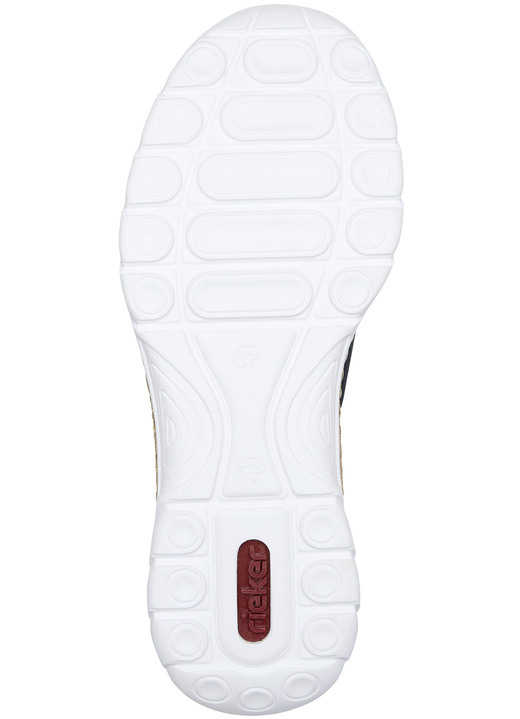 Slipper & Schnürschuhe - Rieker, sportliche Damen-Sneaker, mit MemoSoft Decksohle Ansicht 3 Slipper & Schnürschuhe - Rieker, sportliche Damen-Sneaker, mit MemoSoft Decksohle, in Größe 036 bis 042, in Farbe DUNKELBLAU Ansicht 3