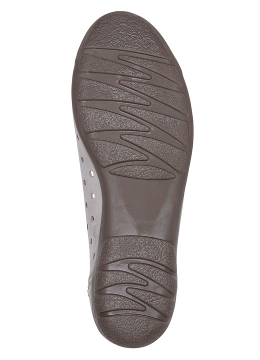 Pumps & Ballerina - ELENA EDEN, sommerliche Damen-Ballerinas, Weite G, mit herausnehmbarem Fußbett, in Größe 036 bis 042, in Farbe MARINE Ansicht 6