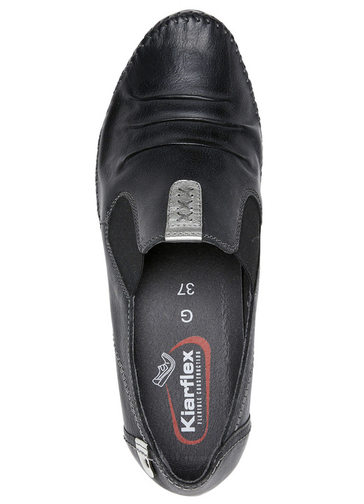 Pumps & Ballerina - ELENA EDEN, stilvolle Damen-Pumps, Weite G, mit herausnehmbares Fußbett, in Größe 036 bis 042, in Farbe BLAU Ansicht 5