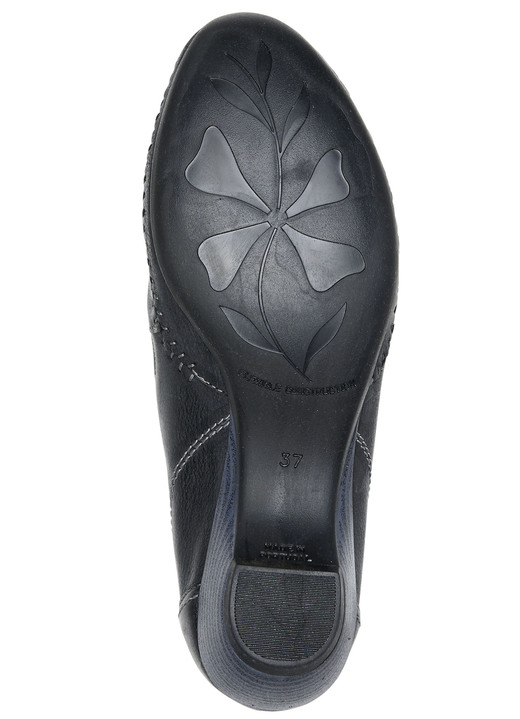 Pumps & Ballerina - ELENA EDEN, stilvolle Damen-Pumps, Weite G, mit herausnehmbares Fußbett Ansicht 6 Pumps & Ballerina - ELENA EDEN, stilvolle Damen-Pumps, Weite G, mit herausnehmbares Fußbett, in Größe 036 bis 042, in Farbe BLAU Ansicht 6