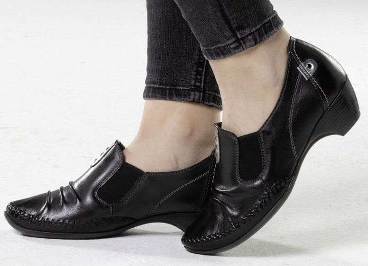 Pumps & Ballerina - ELENA EDEN, stilvolle Damen-Pumps, Weite G, mit herausnehmbares Fußbett, in Größe 036 bis 042, in Farbe BLAU Ansicht 8