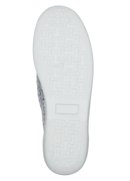 Slipper & Schnürschuhe - ELENA EDEN, sommerliche Damen-Slipper, Weite G, mit herausnehmbarem Fußbett Ansicht 6 Slipper & Schnürschuhe - ELENA EDEN, sommerliche Damen-Slipper, Weite G, mit herausnehmbarem Fußbett, in Größe 036 bis 042, in Farbe JEANS Ansicht 6