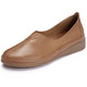 Elena Eden - ELENA EDEN Slipper aus Rind-Nappaleder, in Größe 036 bis 042, in Farbe COGNAC – Farbe COGNAC – Ansicht 1