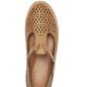Slipper & Schnürschuhe - ELENA EDEN, sommerliche Damen-Slipper, Weite H, mit Klettverschluss, in Größe 036 bis 043, in Farbe COGNAC – Farbe COGNAC – Ansicht 2