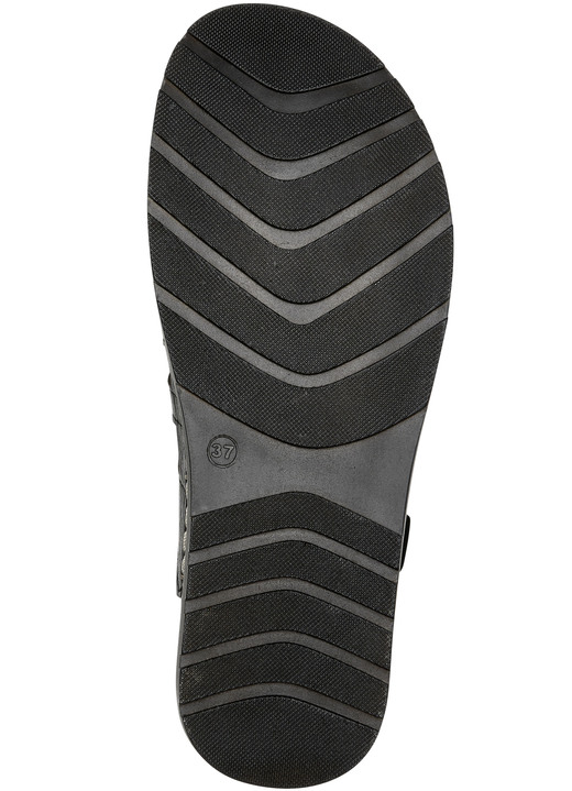 Sandaletten & Pantoletten - Gemini Sandale mit elastischer Zierschnürung, in Größe 036 bis 042, in Farbe BEIGE Ansicht 6