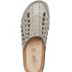 Sandaletten & Pantoletten - Gemini, sommerliche Damen-Clogs, Weite G, mit Gummizug, in Größe 036 bis 042, in Farbe TAUPE – Farbe TAUPE – Ansicht 2