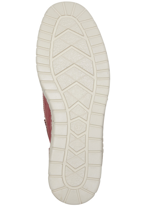 Slipper & Schnürschuhe - ELENA EDEN Slipper mit Knitterstruktur Ansicht 3 Slipper & Schnürschuhe - ELENA EDEN Slipper mit Knitterstruktur, in Größe 036 bis 043, in Farbe ROT Ansicht 3