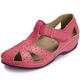Sandaletten & Pantoletten - ELENA EDEN, klassische Damen-Sandalen, Weite H, mit Klettverschluss, in Größe 036 bis 042, in Farbe WEISS – Farbe ROT – Ansicht 1