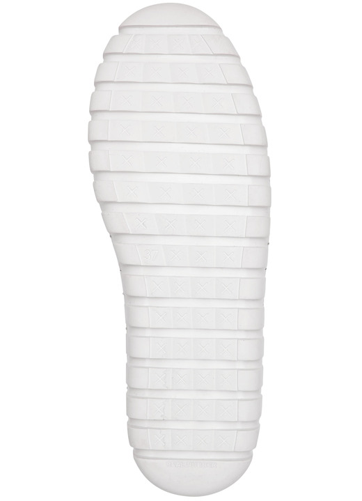 - Gemini Schnürschuh mit Schnürsenkel in Regenbogen-Farben, in Größe 036 bis 042, in Farbe SCHWARZ Ansicht 4