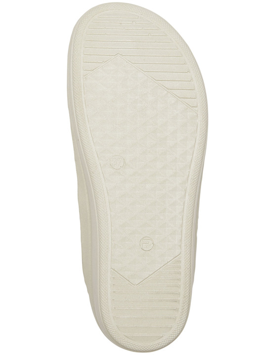 Sandaletten & Pantoletten - Gemini Sandale aus luftig perforiertem Rind-Nappaleder, in Größe 036 bis 042, in Farbe WEISS Ansicht 3