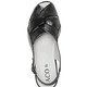 Sandaletten & Pantoletten - ELENA EDEN, elegante Damen-Sandalen, Weite G, aus Leder – Farbe SCHWARZ METALLIC – Ansicht 2 Sandaletten & Pantoletten - ELENA EDEN, elegante Damen-Sandalen, Weite G, aus Leder, in Größe 035 bis 042, in Farbe PERLWEISS – Farbe SCHWARZ METALLIC – Ansicht 2