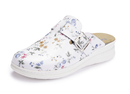 ELENA EDEN, klassische Damen-Clogs, Weite H, mit herausnehmbarem Fußbett
