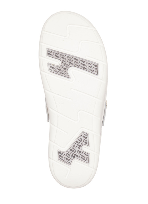 Sandaletten & Pantoletten - ELENA EDEN, klassische Damen-Clogs, Weite H, mit herausnehmbarem Fußbett, in Größe 036 bis 042, in Farbe WEISS-BUNT Ansicht 3