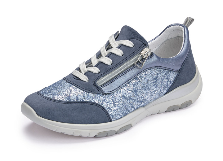 - ELENA EDEN Sneaker mit Schnürung, in Größe 035 bis 042, in Farbe BLAU Ansicht 1
