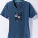 Homewear & Freizeitmode - Shirt von „LPO“ in 3 Farben – Farbe PETROL Homewear & Freizeitmode - Shirt von „LPO“ in 3 Farben, in Größe 036 bis 050, in Farbe MANDARINE