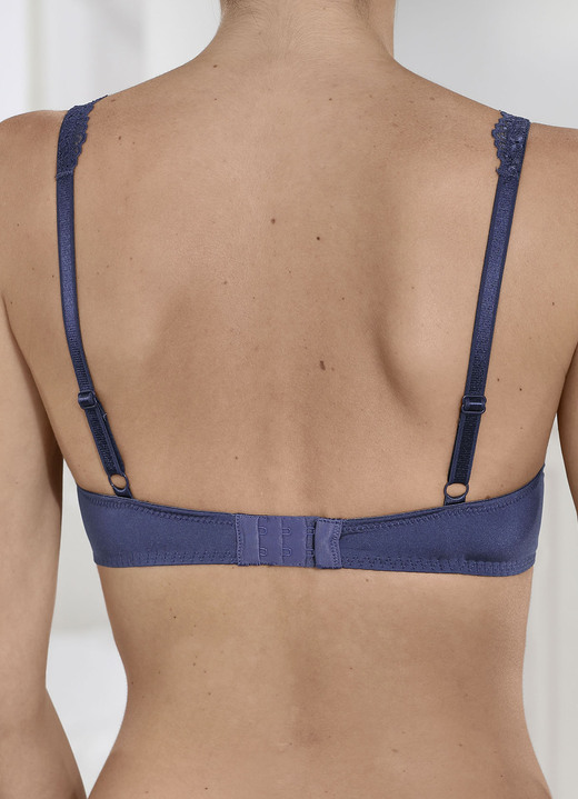 Bügel-BH - LingaDore Bügel-BH mit vorgeformten Cups, in Größe 075 bis 090, in Cup A, in Farbe MARINE Ansicht 3
