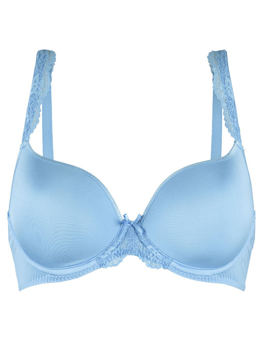 Bügel-BH - LingaDore Bügel-BH mit vorgeformten Cups Ansicht 5 Bügel-BH - LingaDore Bügel-BH mit vorgeformten Cups, in Größe 075 bis 090, in Cup A, in Farbe TÜRKISBLAU Ansicht 5