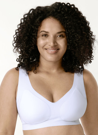 - Sloggi ZERO Feel Bustier mit Push-up-Effekt, in Größe L bis S, in Farbe WEISS – Farbe WEISS – Ansicht 