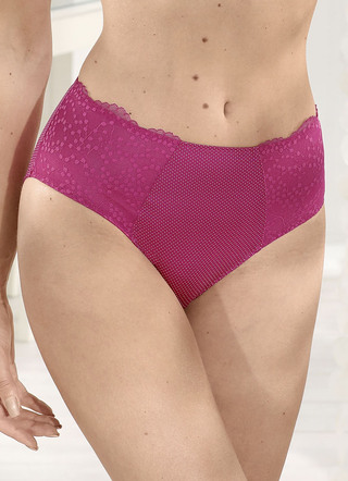 Antia Slip mit Tüllstickereispitze