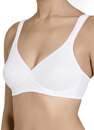 Triumph-Elegant Cotton-BH mit Jacqard-Dessin