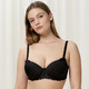 Bügel-BH - Triumph-Modern Finesse Bügel-BH mit Spacer-Cups, in Größe 075 bis 095, in Cup D, in Farbe WEISS – Farbe SCHWARZ – Ansicht 1