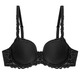Bügel-BH - Triumph-Modern Finesse Bügel-BH mit Spacer-Cups, in Größe 075 bis 095, in Cup C, in Farbe WEISS – Farbe SCHWARZ – Ansicht 2