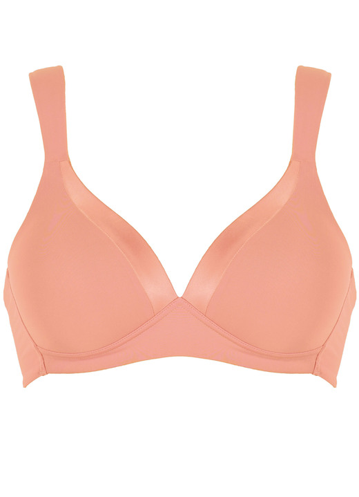 Soft-BH - Naturana BH mit Satinblende am Dekolleté Ansicht 7 Soft-BH - Naturana BH mit Satinblende am Dekolleté, in Größe 075 bis 095, in Cup C, in Farbe MARINE Ansicht 7