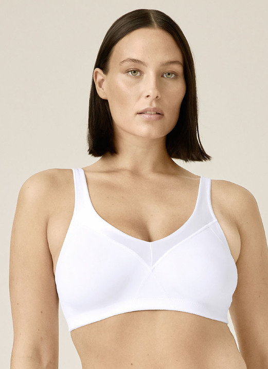 Soft-BH - Naturana Minimizer-BH, in Größe 080 bis 100, in Cup C, in Farbe WEISS Ansicht 1