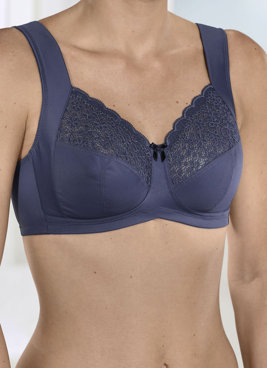 Soft-BH - Anita Entlastungs-BH Ansicht 2 Soft-BH - Anita Entlastungs-BH, in Größe 075 bis 115, in Cup E, in Farbe BLAUGRAU Ansicht 2
