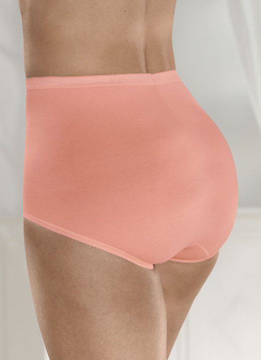 Slips - Sloggi Dreierpack Maxi-Slips , in Größe 038 bis 058, in Farbe 1X APRICOT, 1X ECRU, 1X TERRA Ansicht 2