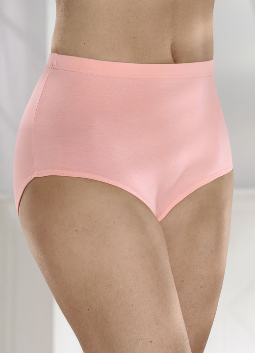 Slips - Fünferpack Slips mit Gummizug, in Größe 040 bis 062, in Farbe JEANSBLAU Ansicht 6