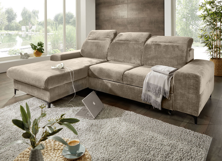- Polsterecke mit Bettfunktion, in Farbe BEIGE Ansicht 1