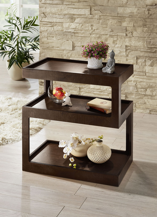 Beistelltische - Moderner Beistelltisch, in Farbe EICHE, in Ausführung Beistelltisch B37xH75xT37 cm Ansicht 8