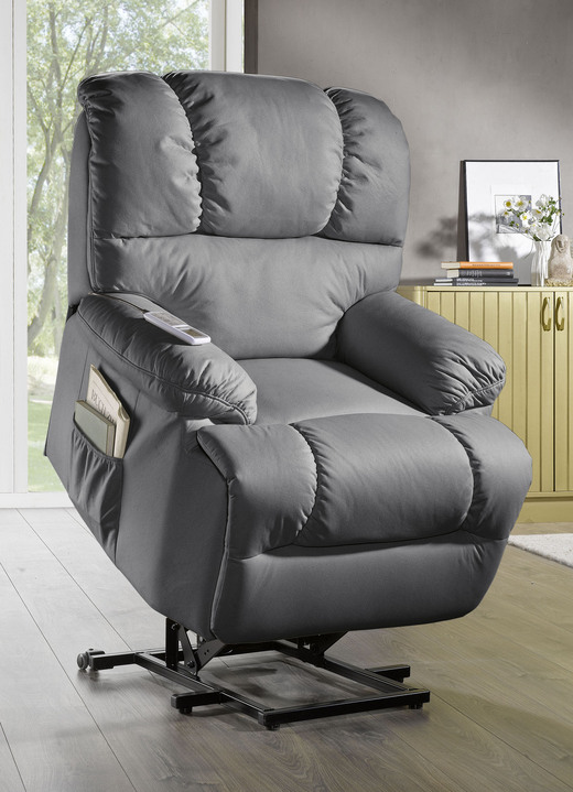 TV-Sessel / Relax-Sessel - Relaxsessel mit komfortabler Kippfunktion, in Farbe BRAUN, in Ausführung Relaxsessel, mechanisch verstellbar Ansicht 8